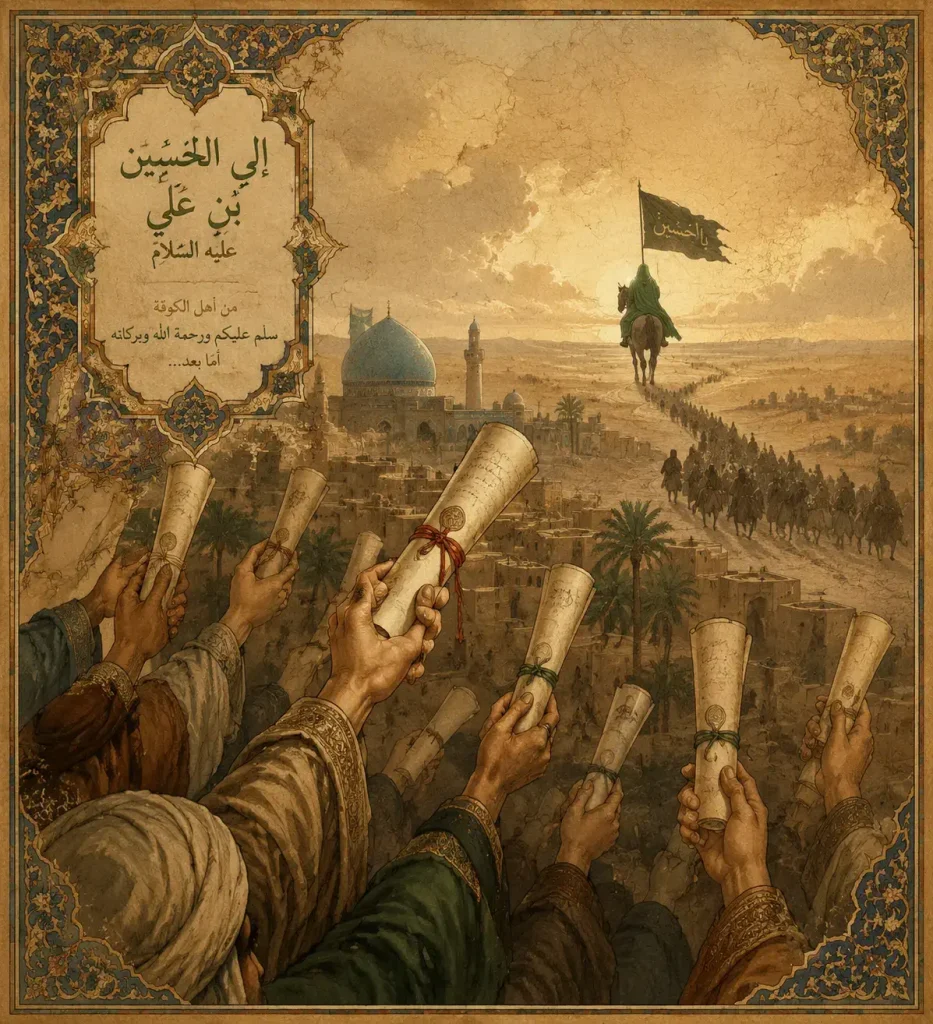 بررسی کامل نامه‌های کوفیان به امام حسین (ع): آغاز یک قیام